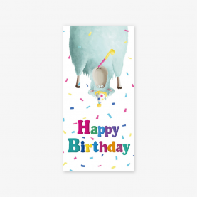 Конверт для денег "Happy birthday" барашек фото