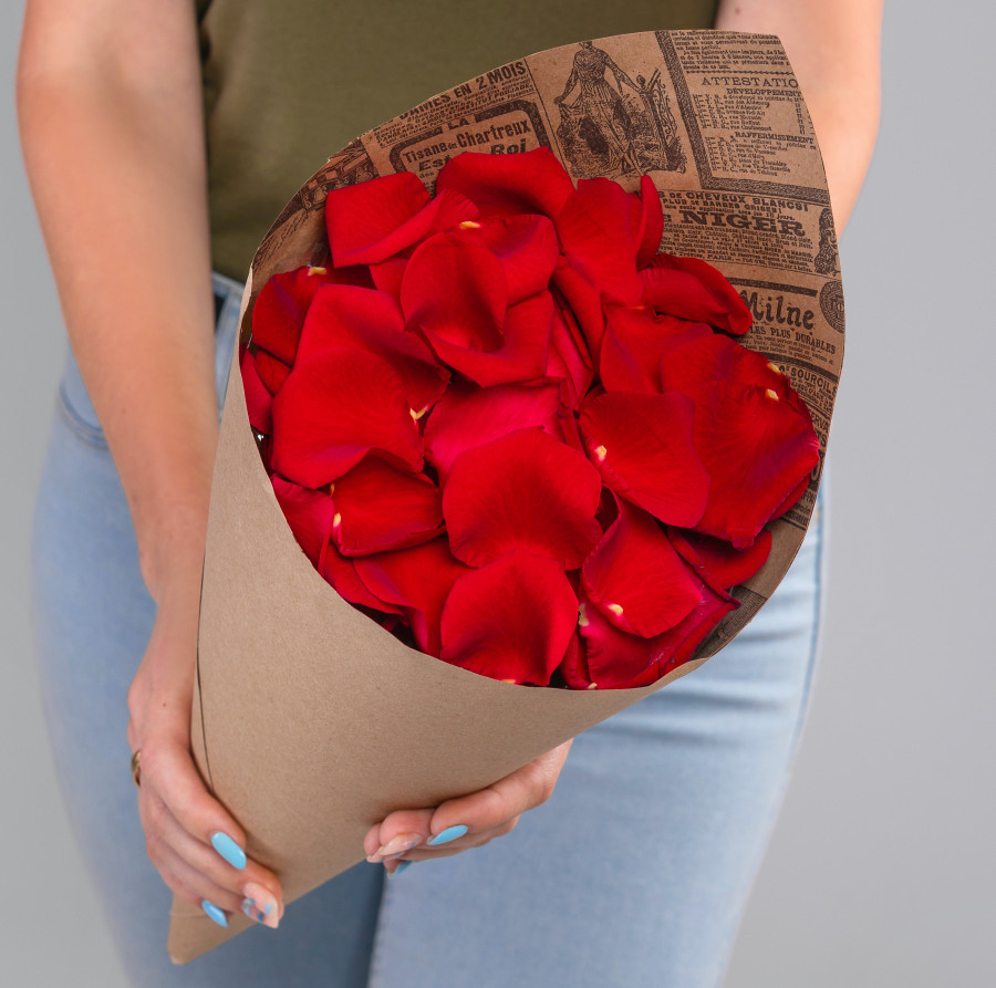 Розы в красивой упаковке