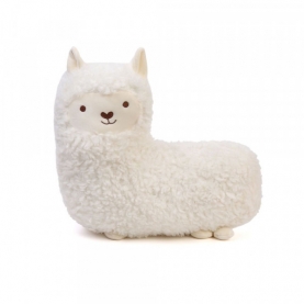 Мягкая игрушка Альпака "Белый" (40 см.) фото