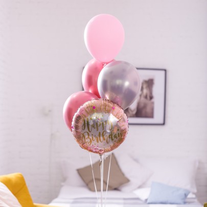 Набор Воздушных Шаров "Happy Birthday" фото изображение 2