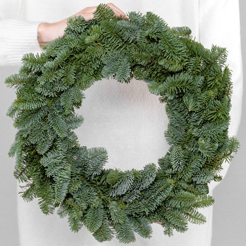 Новогодний венок (20 см.) фото