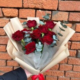 Букет дня "Натуральный  сухоцветов" в ящике фото