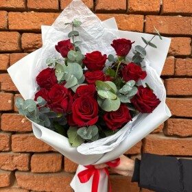 Букет дня "Натуральный  сухоцветов" в ящике фото