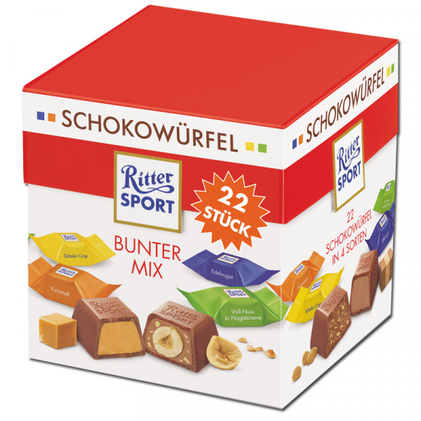 

Шоколад "Ritter Sport" Bunter Mix, 176гр