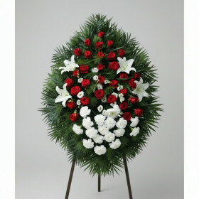 Траурный Венок №1 фото