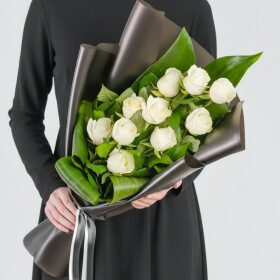 Траурный Букет №12 фото