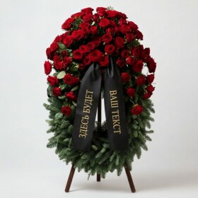 Траурный Венок №3 фото