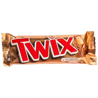 Шоколадный батончик "Twix" фото